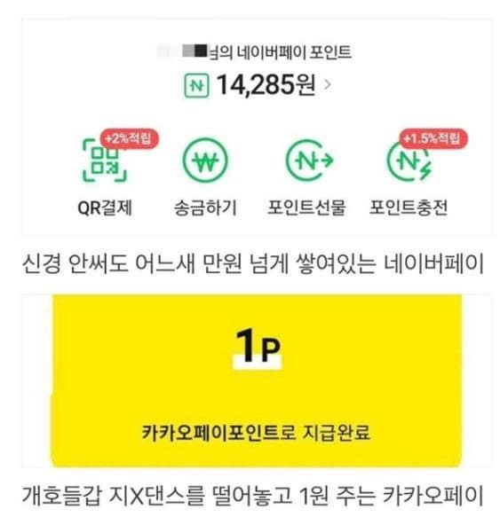 카카오페이는 대기업인데 드럽게쪼잔한 기업이었네