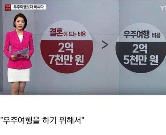 요즘 젊은이들이 결혼을 안하는 이유