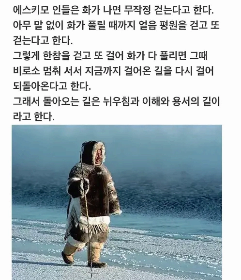 화가날때는 걸으세요