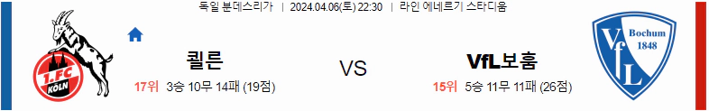 [씨유티비] 분데스리가 분석 04월 06일 독일 프로축구 스포츠중계