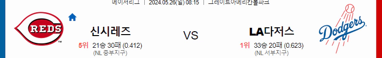 [씨유티비] MLB 분석 05월 26일 메이저리그 해외야구 스포츠중계 2