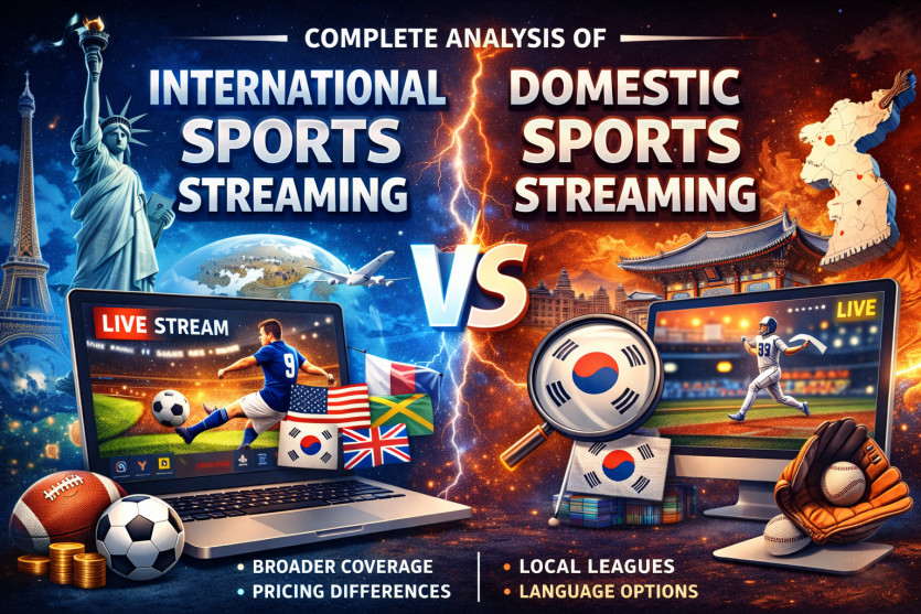 해외 스포츠중계 vs 국내 스포츠중계 차이점 완전 분석