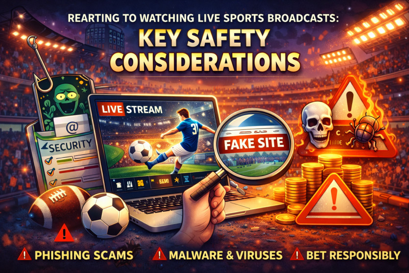 실시간 스포츠중계 시청 시 주의사항