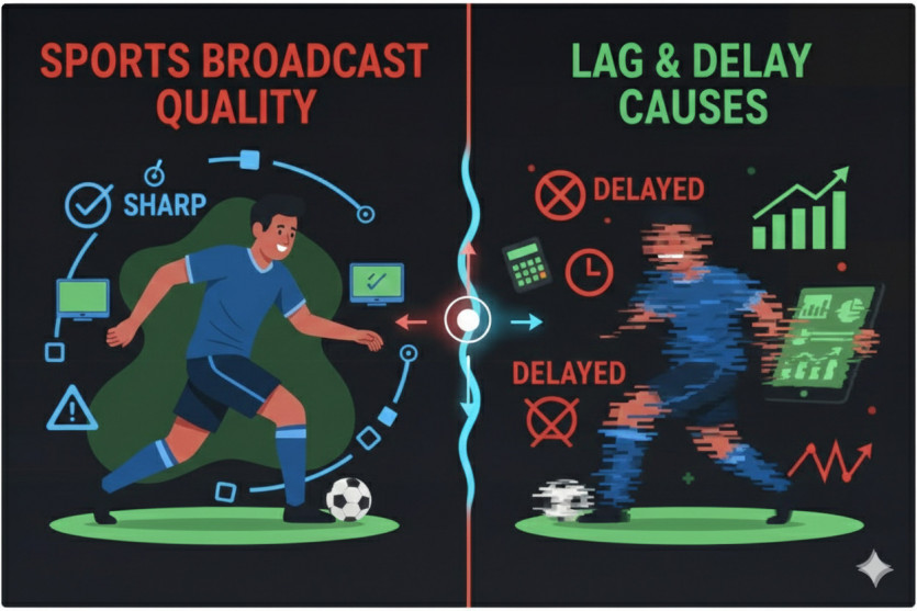스포츠중계 화질과 딜레이(지연)의 원인 분석