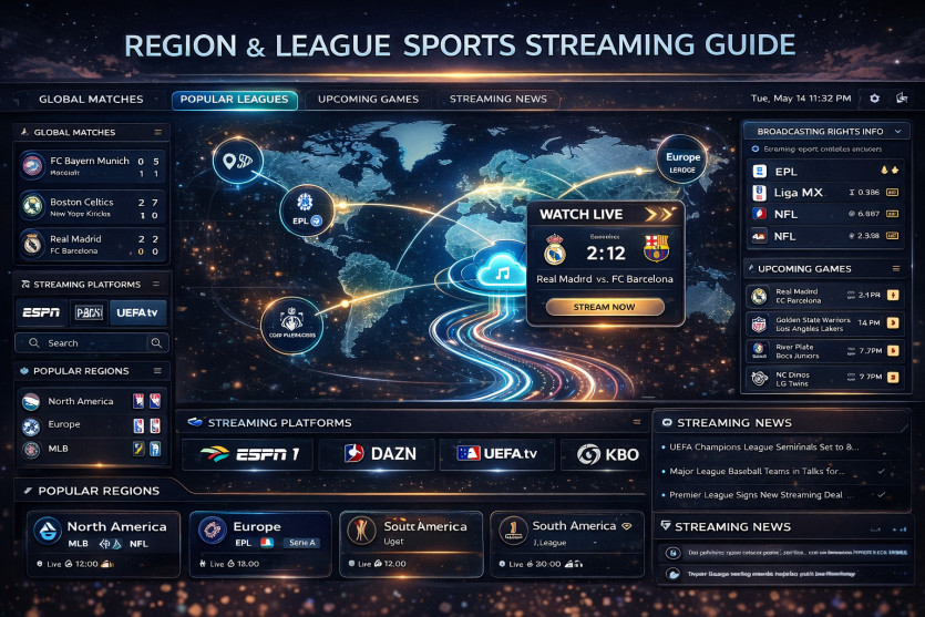 지역·리그별 스포츠중계 안내 가이드